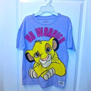 Disney Simba T-shirt, Juniors size Small 3-5